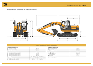 Гусеничні екскаватори JCB JS 145 LC