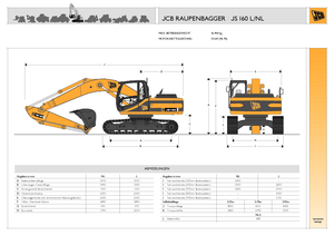 Гусеничні екскаватори JCB JS 160 L