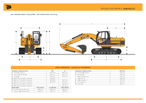 Гусеничні екскаватори JCB JS 160 LC