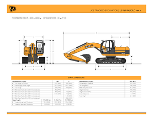Гусеничні екскаватори JCB JS 160 LC