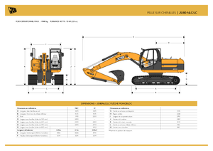 Гусеничні екскаватори JCB JS 180 LC