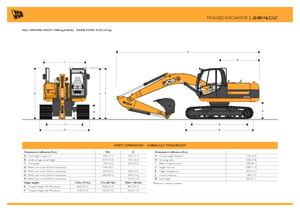 Гусеничні екскаватори JCB JS 180 LC
