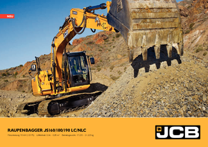 Гусеничні екскаватори JCB JS160 LC