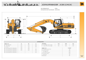 Гусеничні екскаватори JCB JS 200 L