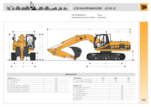 Гусеничні екскаватори JCB JS 210 L