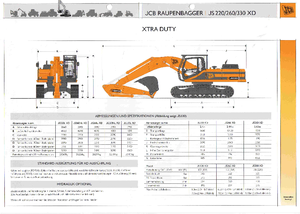 Гусеничні екскаватори JCB JS 220 L