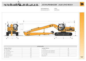 Гусеничні екскаватори JCB JS 220 LR