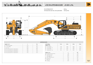 Гусеничні екскаватори JCB JS 330 NL