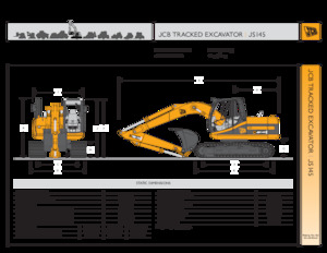 Гусеничні екскаватори JCB JS145