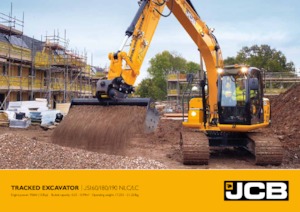 Гусеничні екскаватори JCB JS180LC