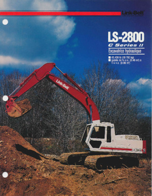 Гусеничні екскаватори Link-Belt LS-2800 C II