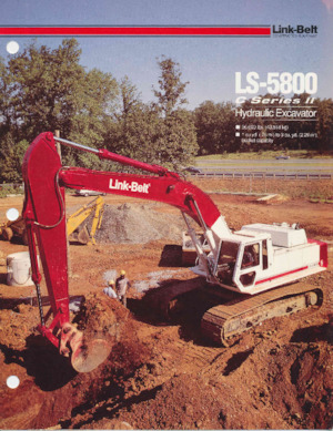 Гусеничні екскаватори Link-Belt LS-5800 C II