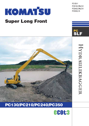 Гусеничні екскаватори Komatsu PC350LC-8SLF