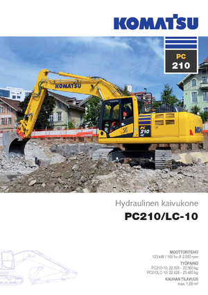 Гусеничні екскаватори Komatsu PC210-10