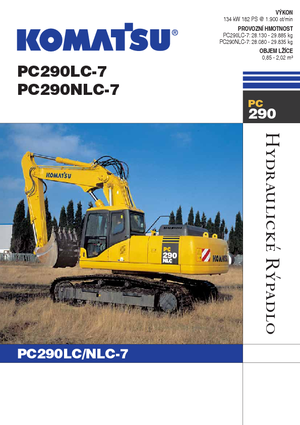 Гусеничні екскаватори Komatsu PC290LC-7