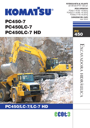 Гусеничні екскаватори Komatsu PC450LC-7