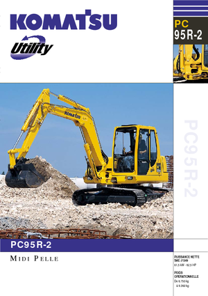 Гусеничні екскаватори Komatsu PC95R-2