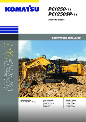 Гусеничні екскаватори Komatsu PC1250-11E0