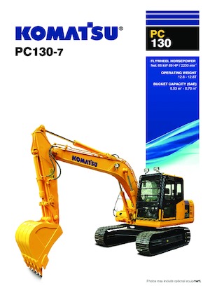 Гусеничні екскаватори Komatsu PC130-7