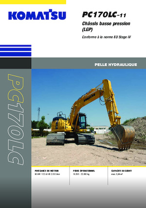 Гусеничні екскаватори Komatsu PC170LC-11 LGP
