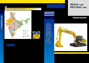 Гусеничні екскаватори Komatsu PC210-10MO