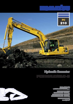 Гусеничні екскаватори Komatsu PC210-8