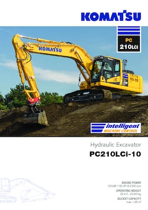 Гусеничні екскаватори Komatsu PC210LCi-10