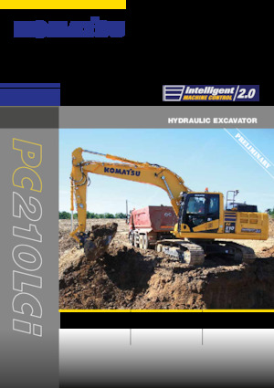 Гусеничні екскаватори Komatsu PC210LCi-11E0