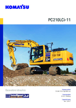 Гусеничні екскаватори Komatsu PC210LCi-11E0