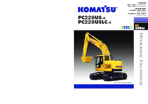 Гусеничні екскаватори Komatsu PC228USLC-8