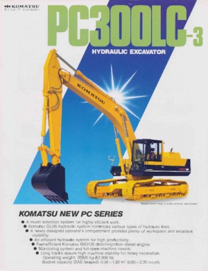 Гусеничні екскаватори Komatsu PC150-3