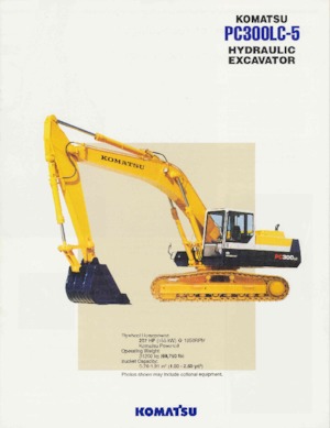 Гусеничні екскаватори Komatsu PC300LC-5