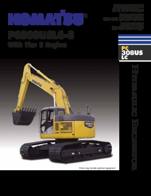 Гусеничні екскаватори Komatsu PC308US-LC-3