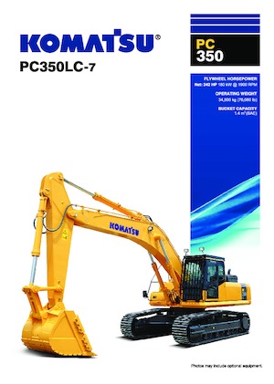 Гусеничні екскаватори Komatsu PC350LC-7