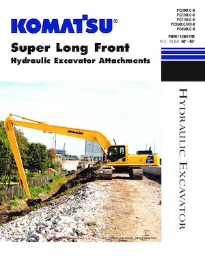 Гусеничні екскаватори Komatsu PC450LC-8