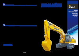 Гусеничні екскаватори Komatsu PC350LC-8MO