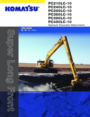 Гусеничні екскаватори Komatsu PC360LC-10