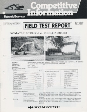 Гусеничні екскаватори Komatsu PC360LC-3