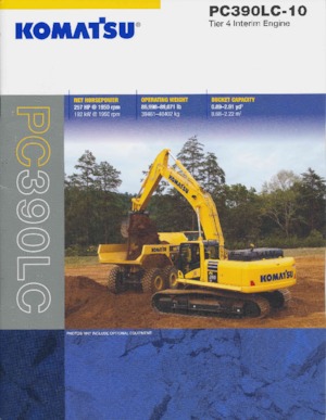 Гусеничні екскаватори Komatsu PC390LC-10 SLF