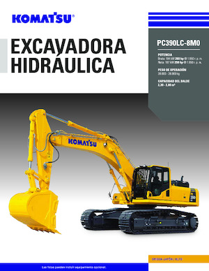 Гусеничні екскаватори Komatsu PC390LC-8M0