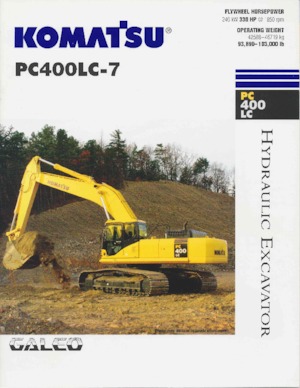 Гусеничні екскаватори Komatsu PC400LC-7