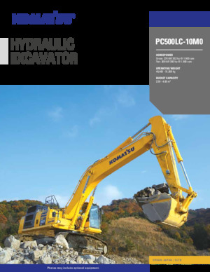 Гусеничні екскаватори Komatsu PC500LC-10M0