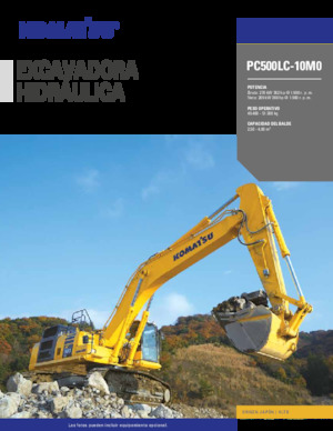 Гусеничні екскаватори Komatsu PC500LC-10M0