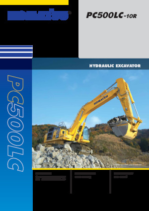 Гусеничні екскаватори Komatsu PC500LC-10R