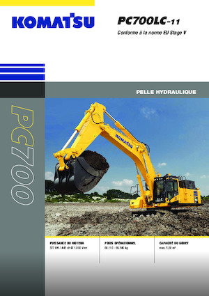 Гусеничні екскаватори Komatsu PC700LC-11E0