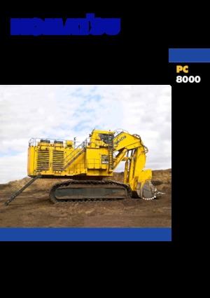 Гусеничні екскаватори Komatsu PC8000-11 