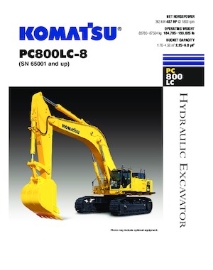 Гусеничні екскаватори Komatsu PC800LC-8/PC800-8