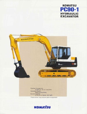 Гусеничні екскаватори Komatsu PC90-1