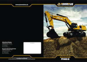 Гусеничні екскаватори PowerPlus PP1000E-XI