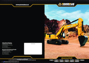 Гусеничні екскаватори PowerPlus PP220E-XII